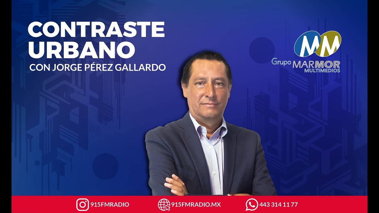 CONTRASTE URBANO CON JORGE PÉREZ GALLARDO