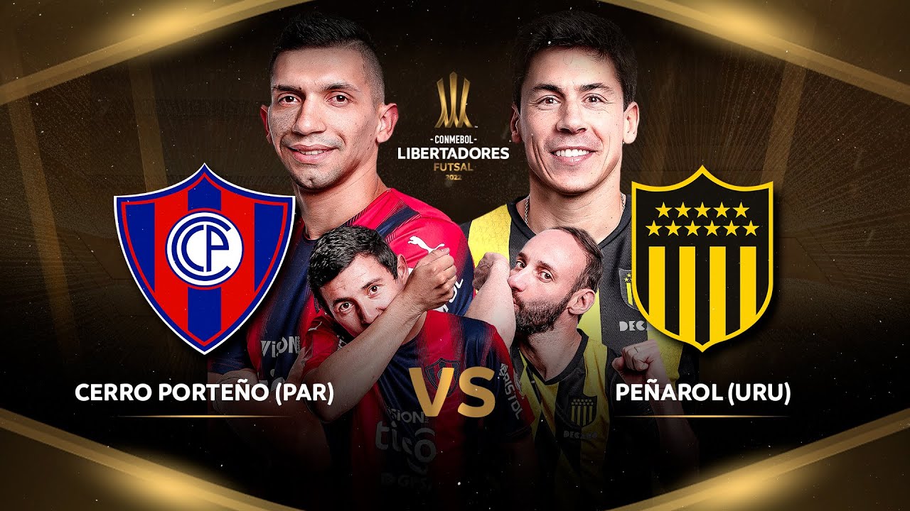 TRANSMISIÓN EN VIVO: CERRO PORTEÑO VS PEÑAROL | SEMIFINAL CONMEBOL LIBERTADORES FUTSAL