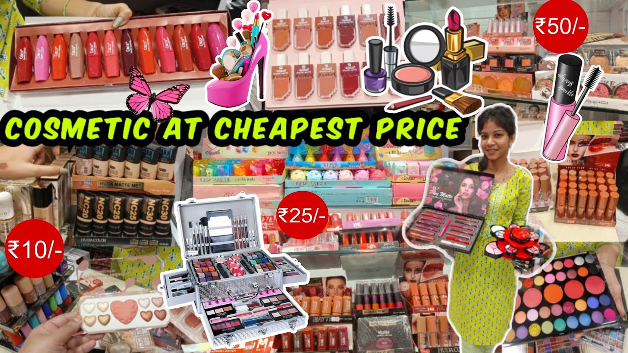 Wholesale Cosmetic Market In Mumbai|सबसे सस्ता कॉस्मेटिक मार्केट |Cosmetic Product Starting from ₹10