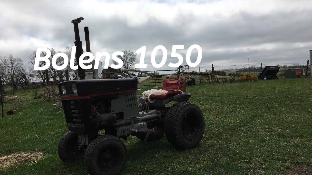 Bolens 1050 gets tractor treads!