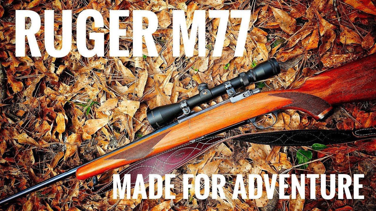 Ruger M77! Оригинальная винтовка для больших приключений!