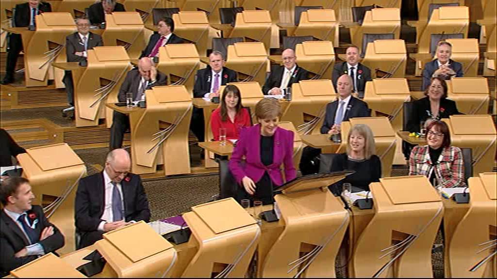 First Minister's Questions - Scottish Parliament: 5th November 2015