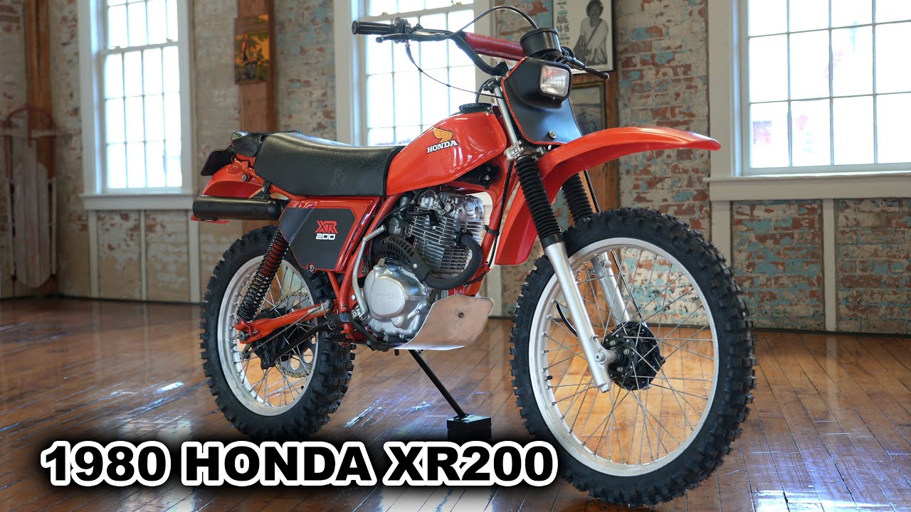 956 Mile 1980 HONDA XR200