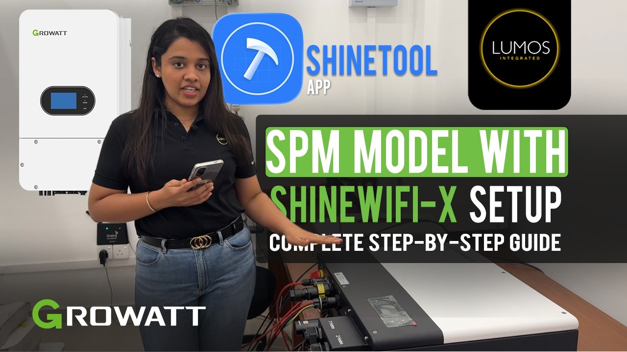 Growatt SPM model w/ ShineWiLan -X2 Connection & Parameter Settings via ShineTool App/Complete Guide
