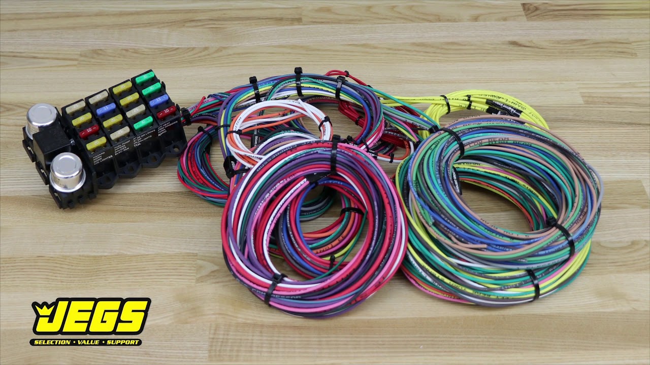 JEGS Universal Wiring Harness 20 Circuit  555-10405