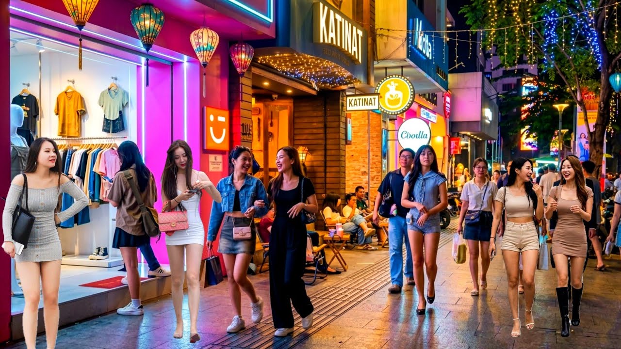 DẪN VIỆT KIỀU ĐI DẠO ĐÊM NÁO NHIỆT NHỘN NHỊP ĐẸP LUNG LINH THIÊN ĐƯỜNG ĂN CHƠI VỀ ĐÊM Ở SÀI GÒN 