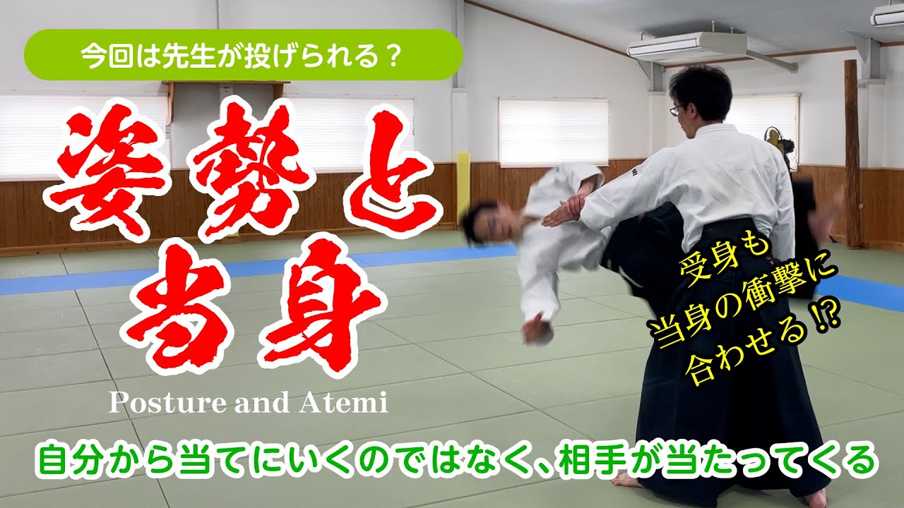 身体のフレームを正す「姿勢と当身」#合気道 #aikido