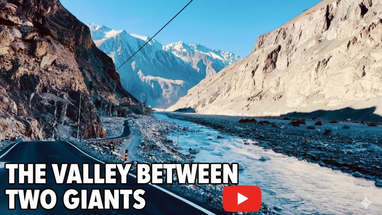 The Valley Between Two Giants | Turtuk, India-Pakistan Border #RoadTrip #ShayokRiver #ScenicDrive