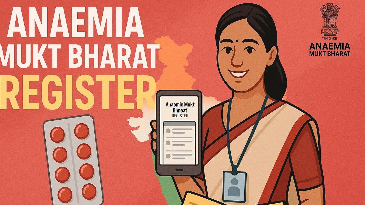 Anaemia Mukt Bharat register for hwc-aam village health centre #villagehealth #CHO #NQAS #amb