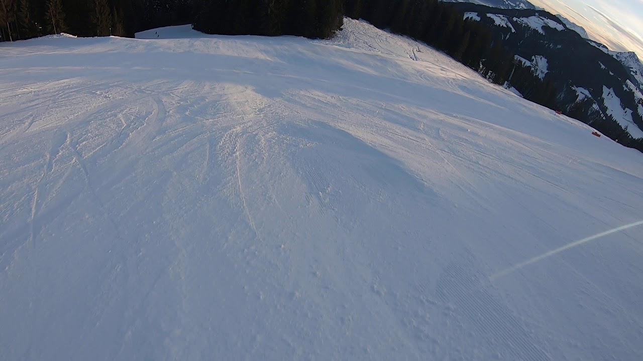 Talabfahrt Hartkaiser mit Snowblades
