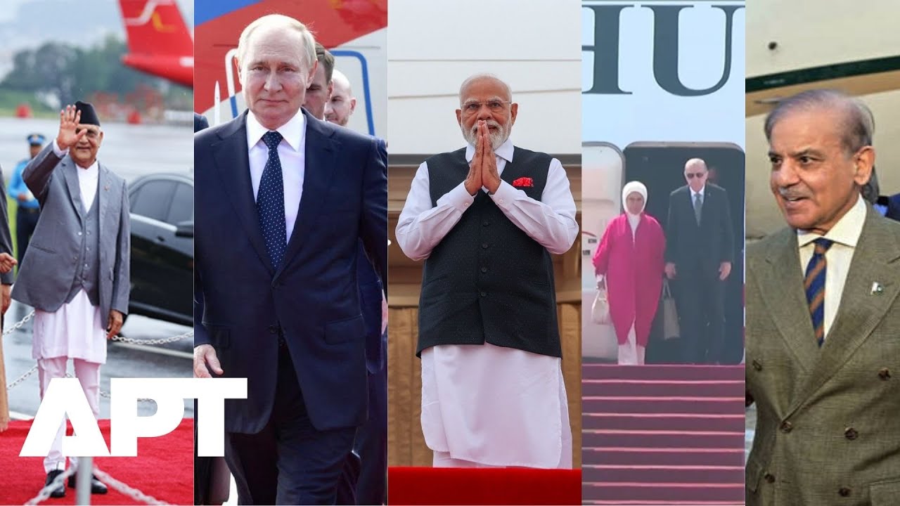 WATCH | World Leaders Receive Traditional Chinese Welcome at Tianjin Airport as They Arrive for SCO