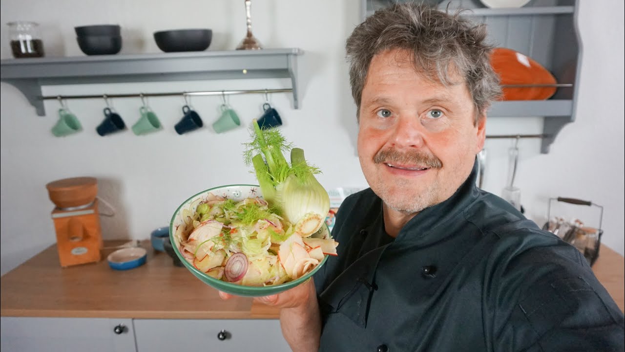 Fenchel Salat Rezept | leichte Sommer-Küche | Der Bio Koch