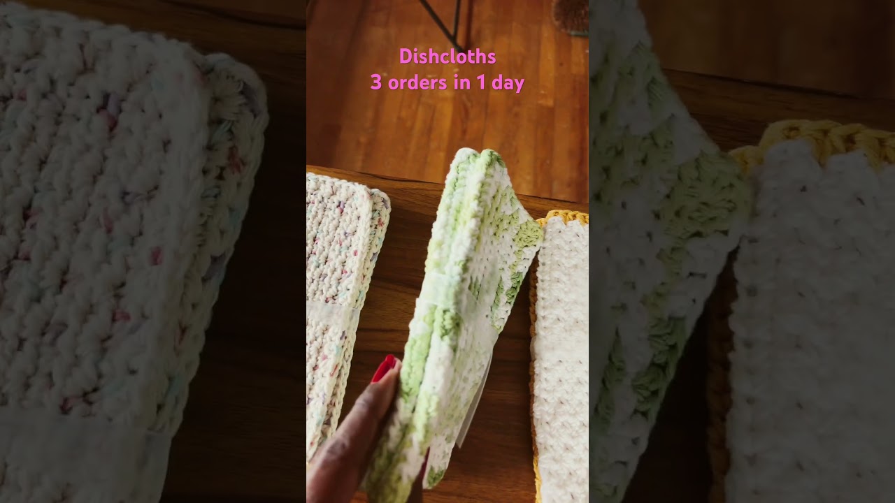 Handmade Dishcloths 