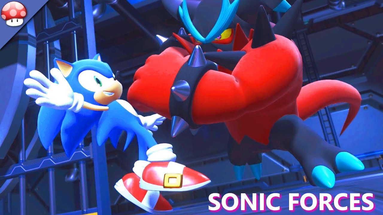 Sonic Forces PC Gameplay - First Boss Fight Walkthrough