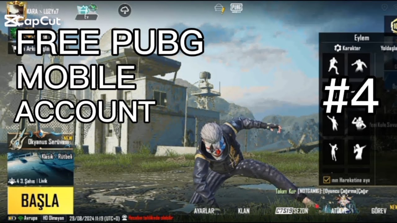 FREE PUBG MOBILE ACCOUNT! #4