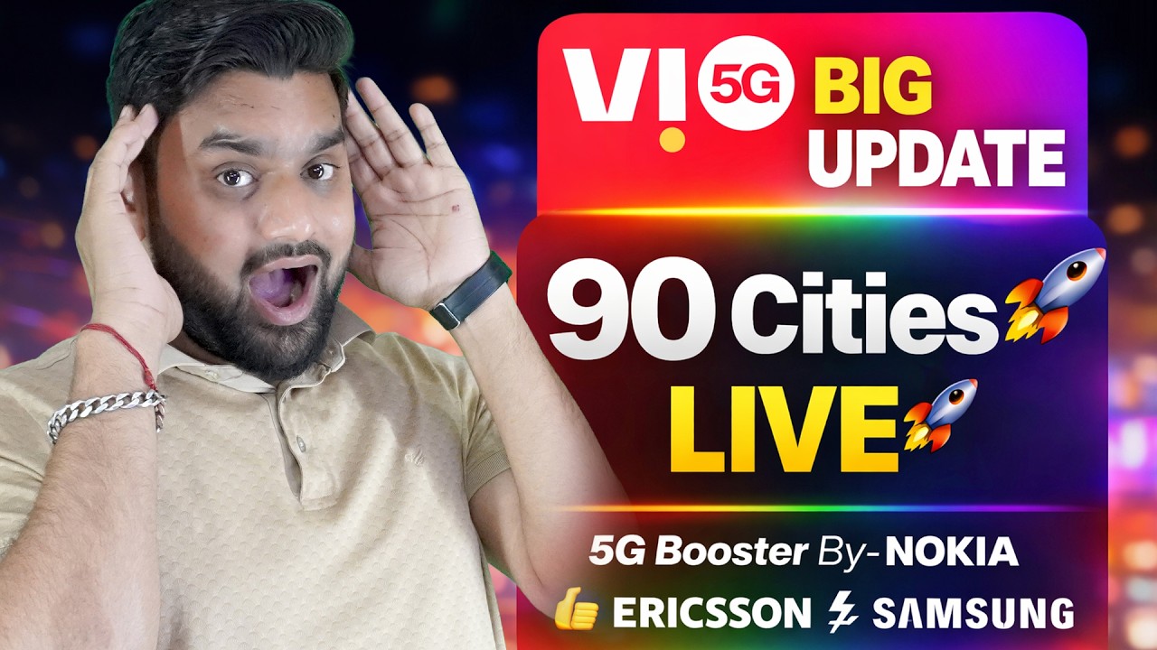 Vi 5G Big Update 😱 90 New Cities by May 2026! Full Details