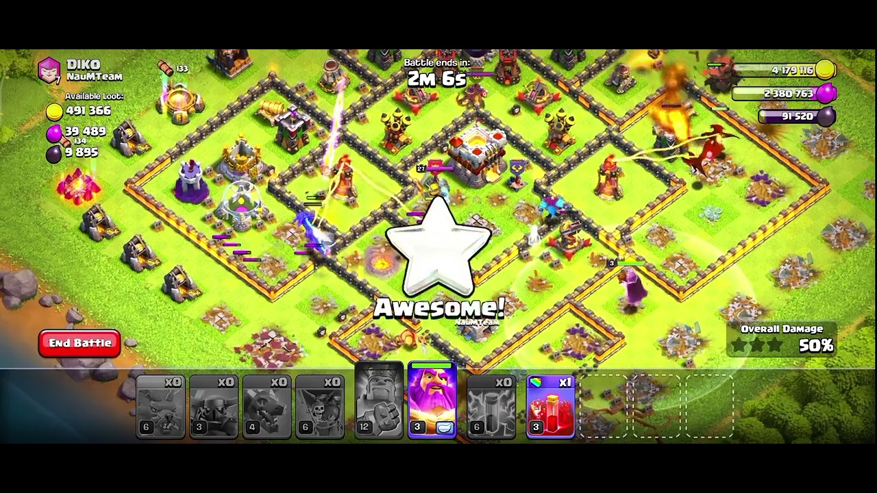 💥 Massive Loot Raid in Clash of Clans!    #Trending#ViralGaming#YouTubeGame
