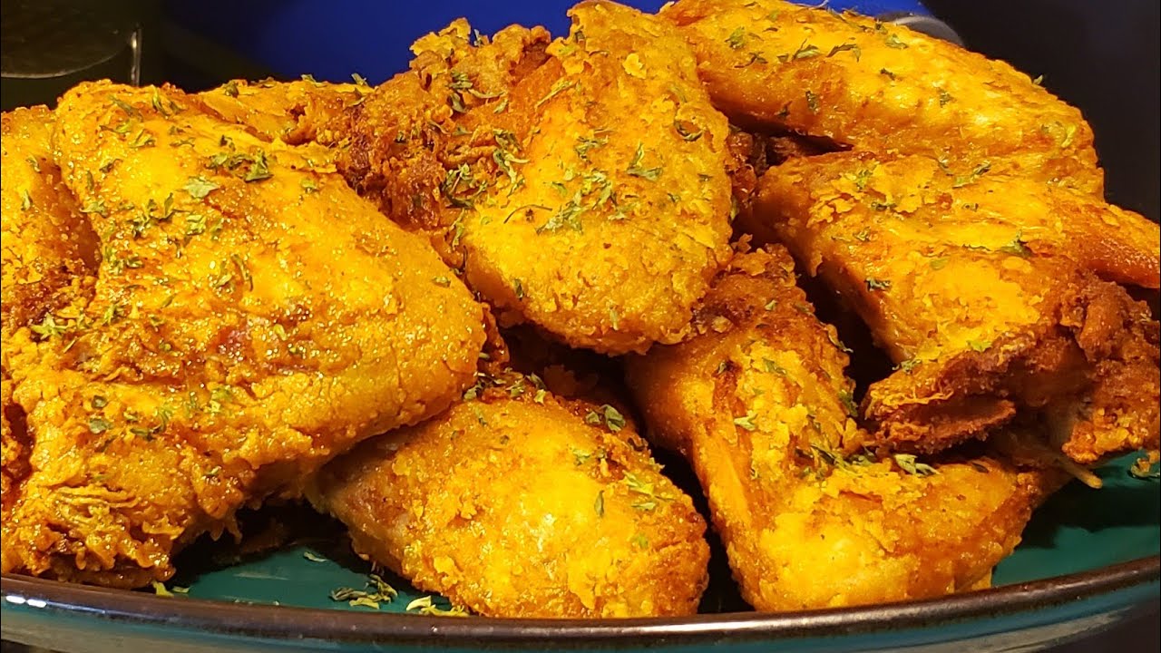 #ORANGEPEPPER #FRIEDCHICKENWINGS