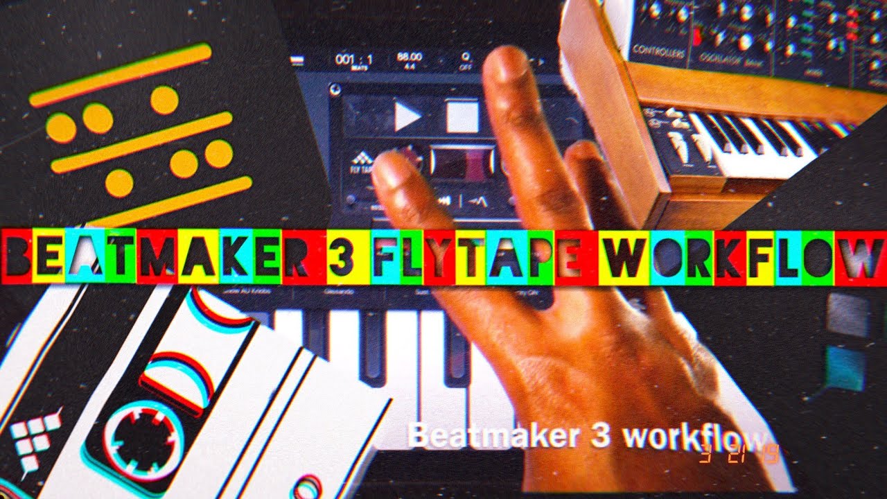 Beatmaker 3 - fly tape MSXll quick beat #beatmaker3 #flytape #sp404sx