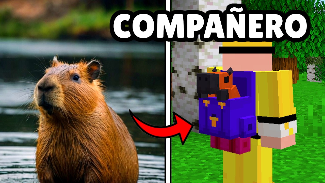 Convert&iacute; las Criaturas mas PACIFICAS en Mobs de Minecraft