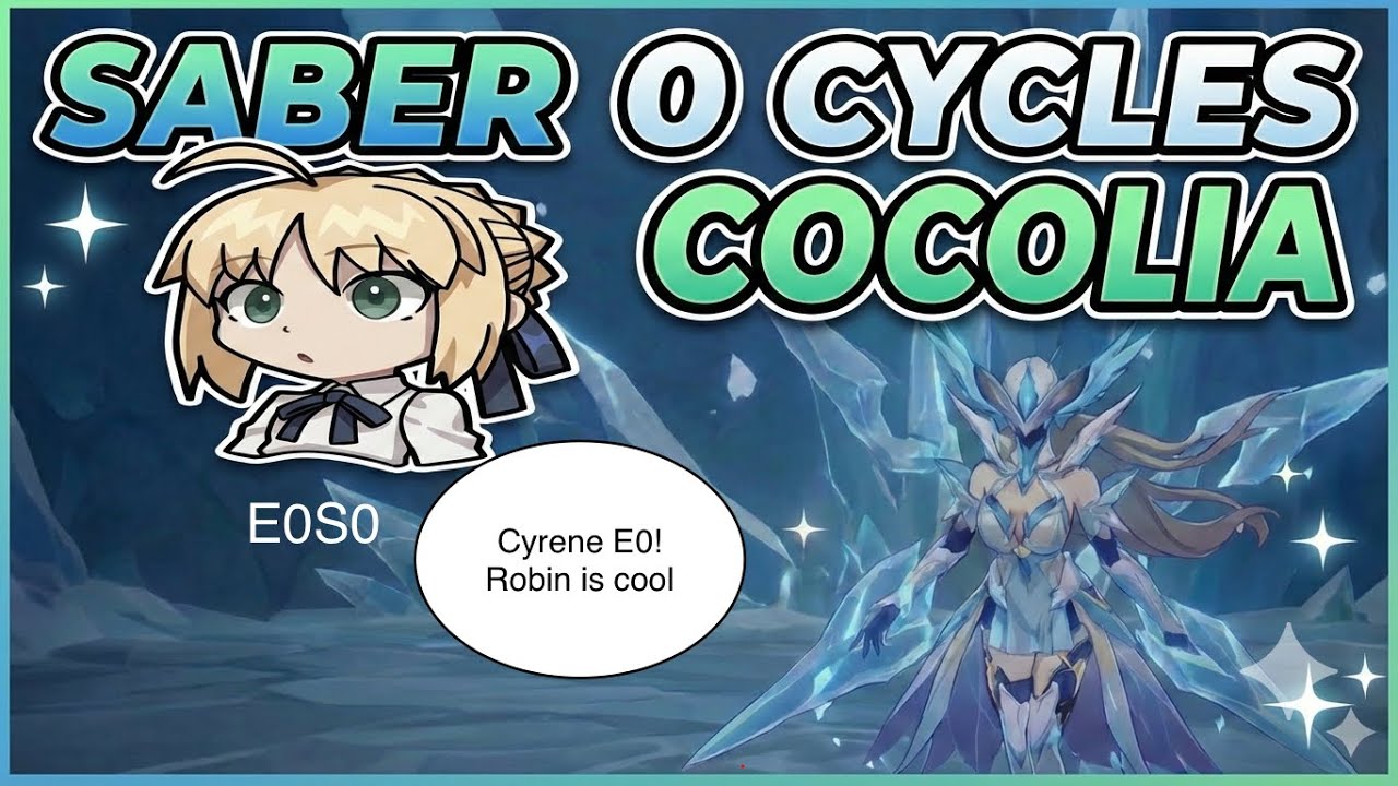 Saber E0S0 0 cycles MoC 12 HSR Cocolia 4M7 HP!