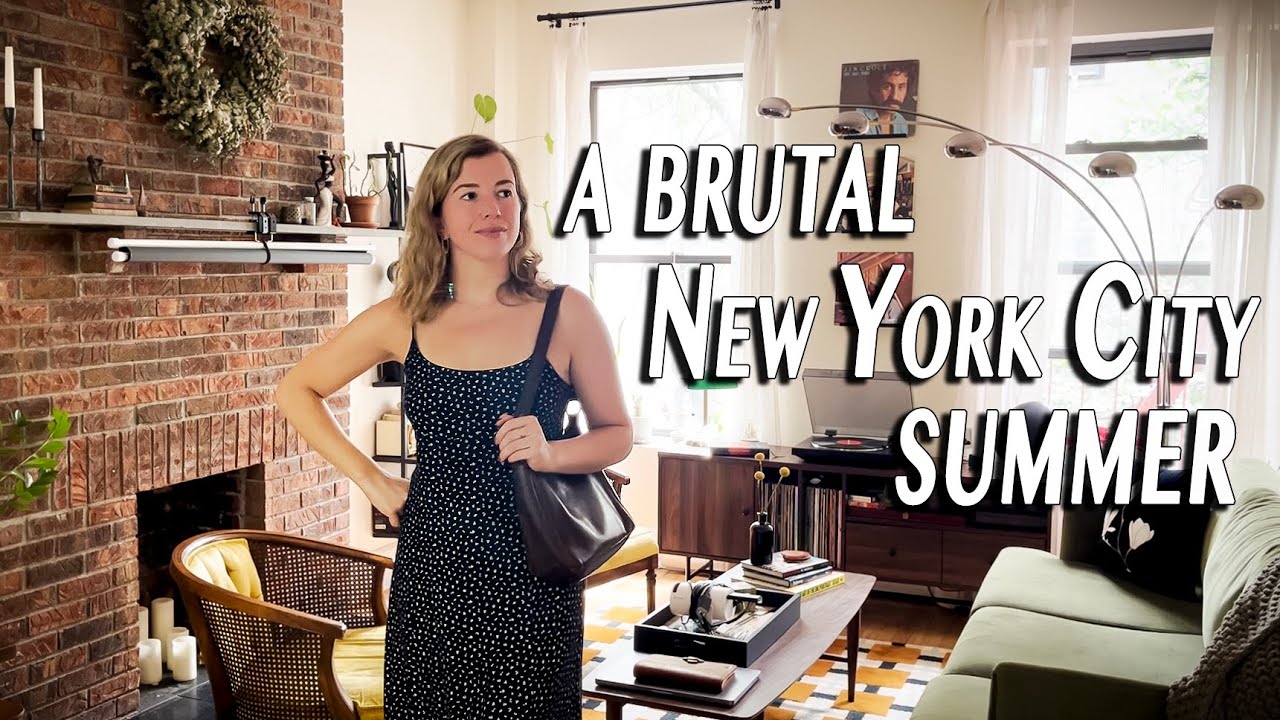 Living Alone in NYC: a Hot & HECTIC Summer