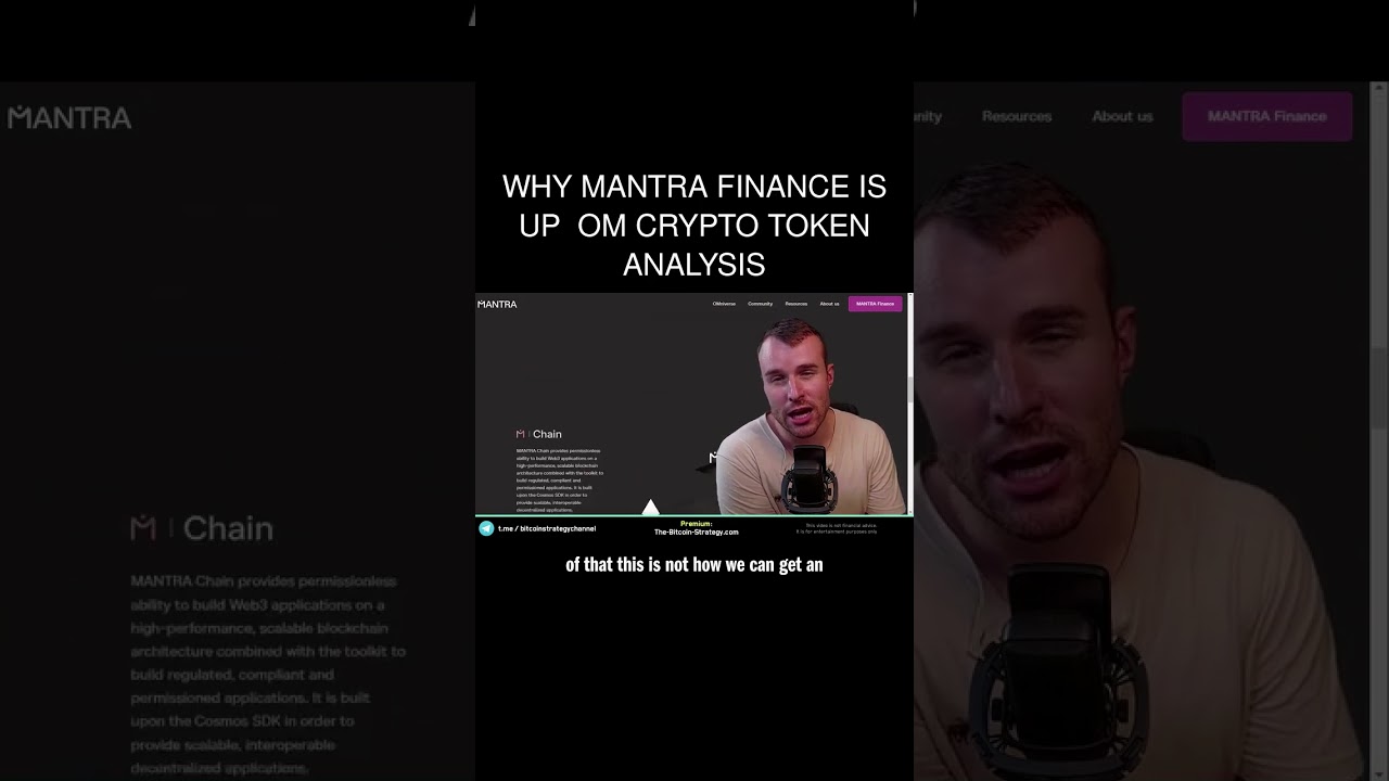 Why Mantra Finance is up 🤩 OM Crypto Token Analysis