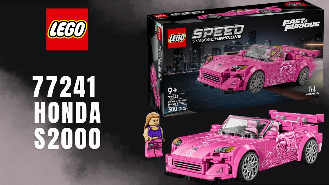 Serinin En İyisi Mi? LEGO 77241 Speed Champions 2 Fast 2 Furious Honda S2000  | Yapım & İnceleme
