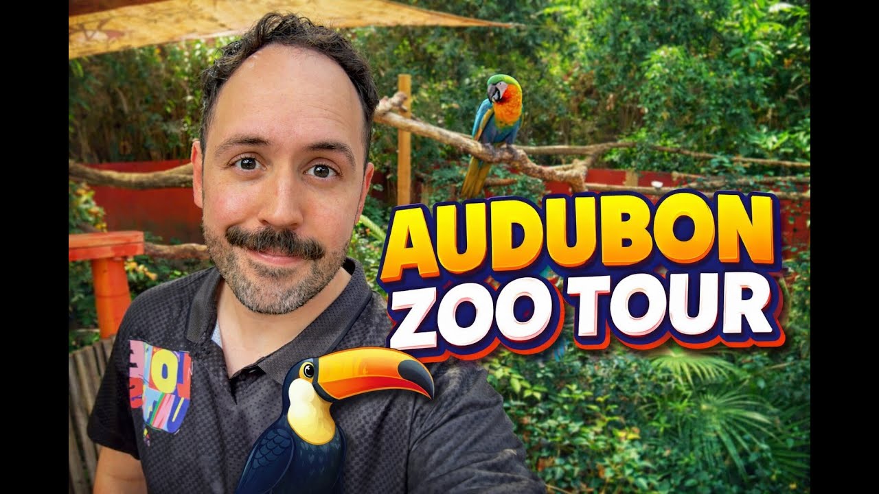 Audubon Zoo Tour - New Orleans, Louisiana (4K)