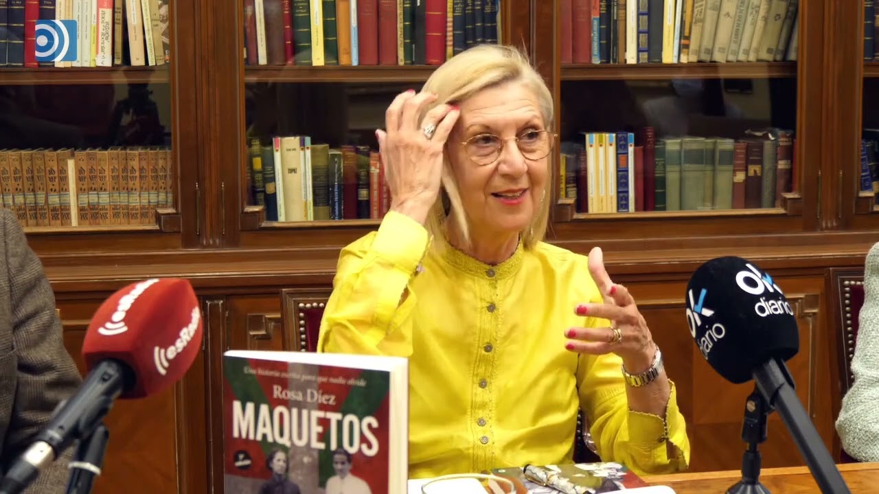 Entrevista a Rosa Díez por su último libro 'Maquetos'