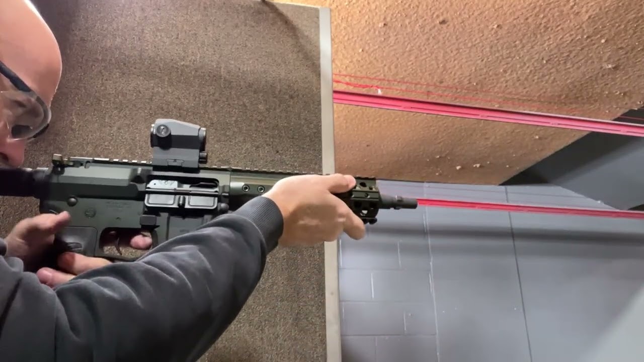 Wilson Combat AR9 with mini Kabuto #03
