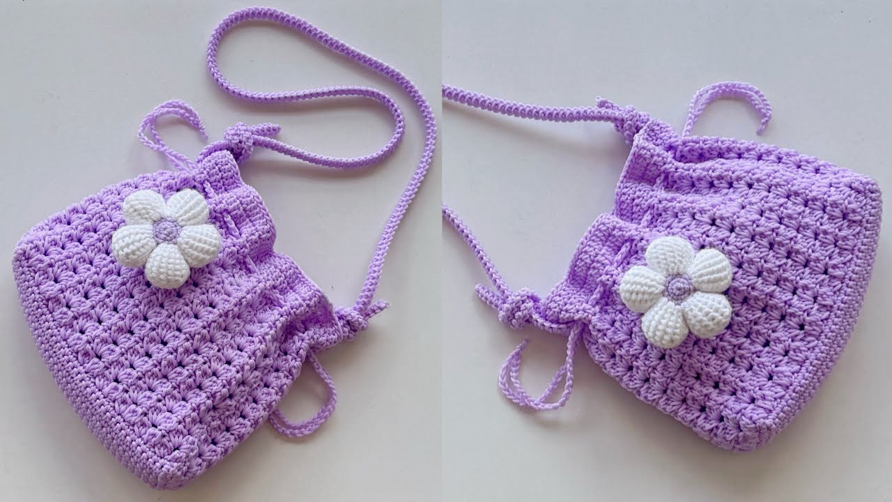 How to crochet beautiful bag (easy way)