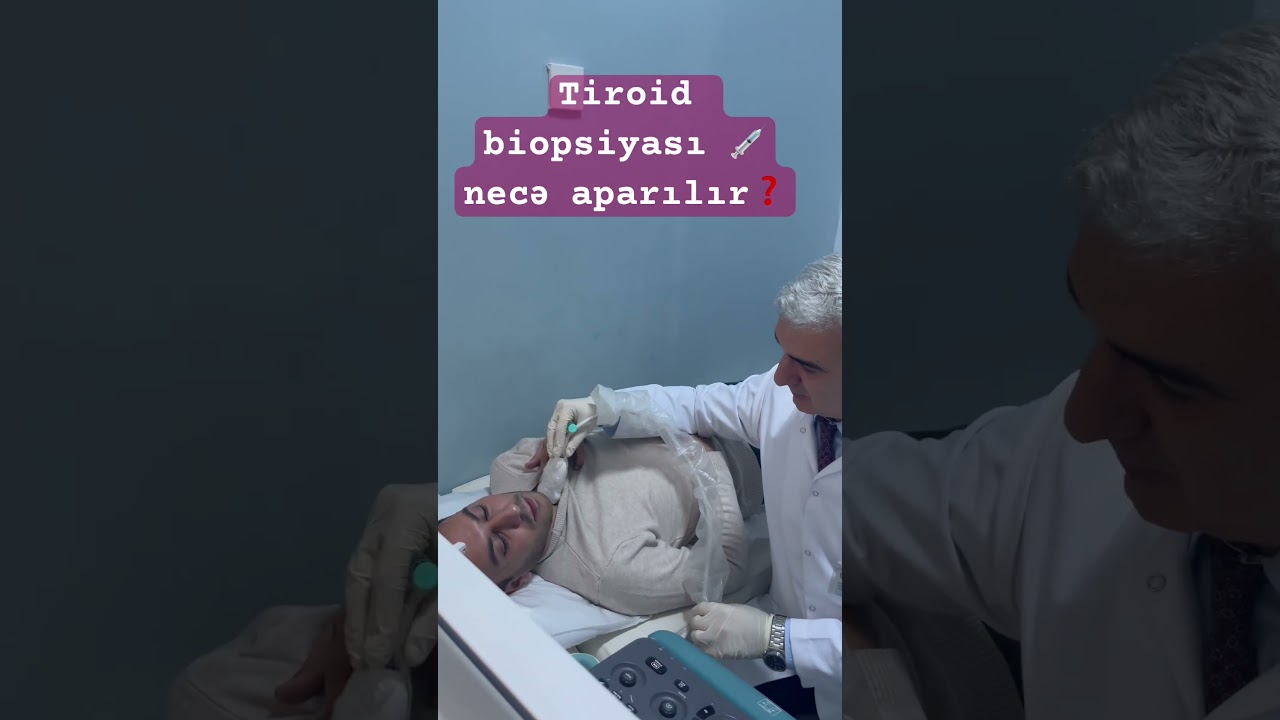 Tələbələrimizə “biopsiya necə aparılmalıdır “ prosedurunu göstərdik