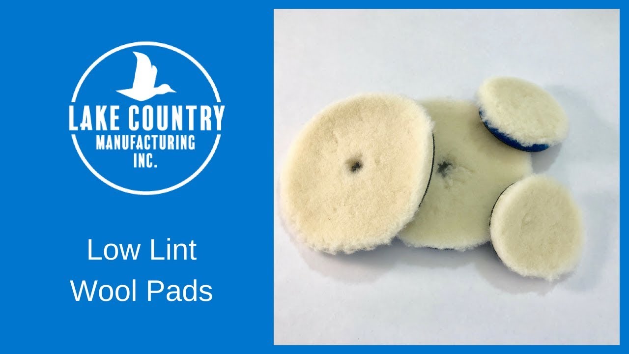 Lake Country Manufacturing Low Lint Wool Pads