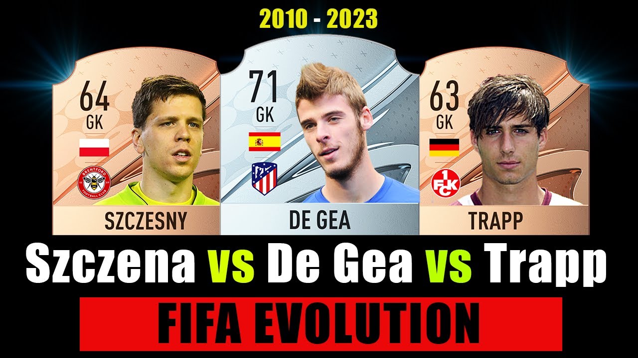 Szczesny vs De Gea vs Trapp FIFA EVOLUTION | FIFA 10 - FIFA 23 |