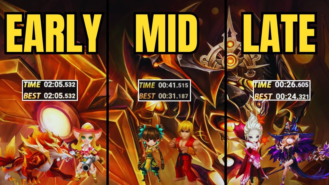 GUIDE  FORTERESSE ABYSSAL HARD EN FONCTION DE TON NIVEAU !! #guide #summonerswarfr #tutorial #f2P