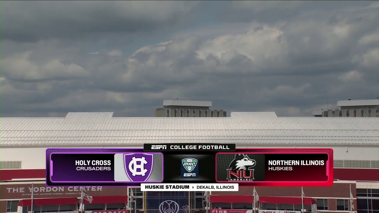 NCAA Football 2025: Holy Cross at Northern Illinois