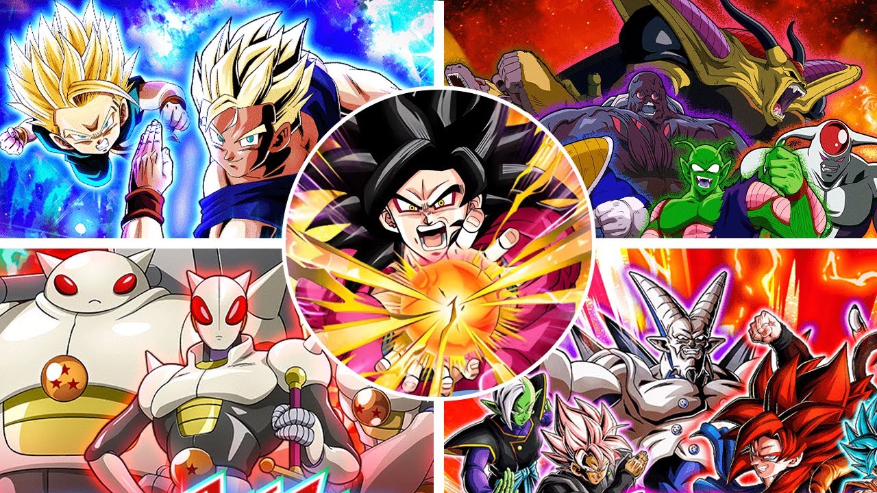 SUPER EZA STR SSJ4 GOKU VS. ALL DOKKAN CONTENT!! (DBZ: Dokkan Battle)