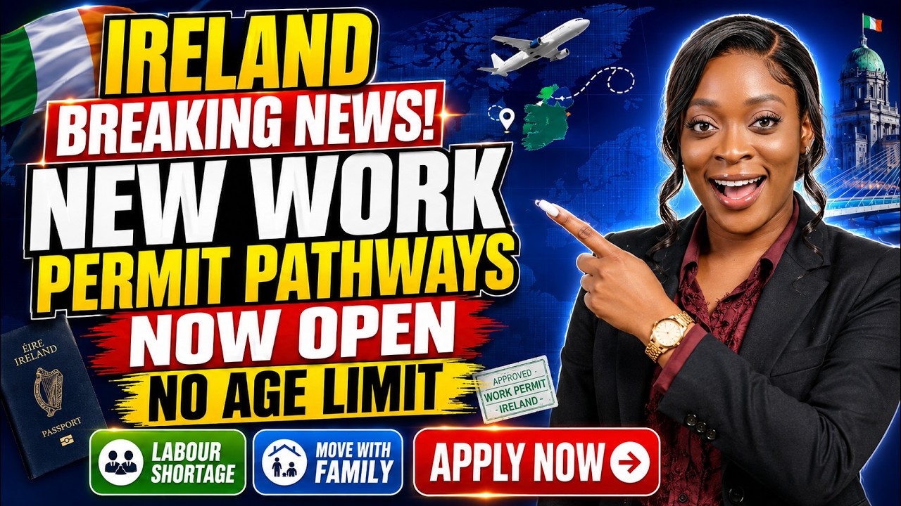 Move to Ireland for Work | New Immigration Announcement