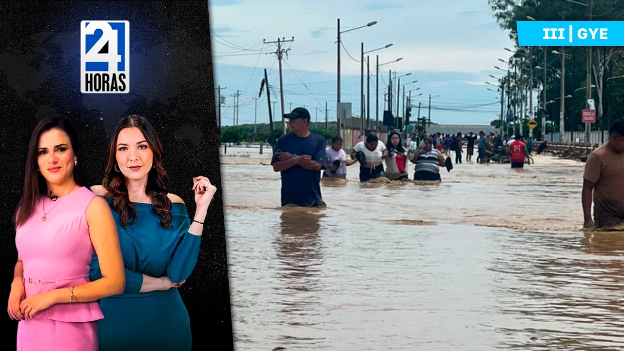 Noticias, miércoles 11  de marzo del 2026 | 24 Horas | Guayaquil