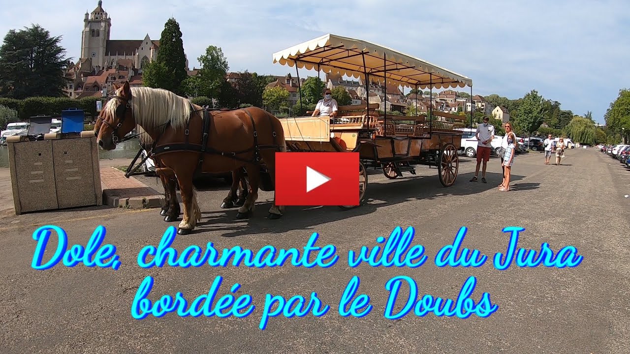 La suite de la visite de la magnifique ville de Dole dans le Jura.