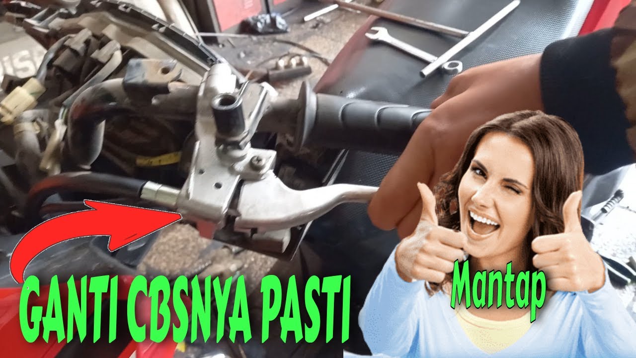 Upgrade Rem CBS Motor Honda Jadi Non CBS (Tutorial)