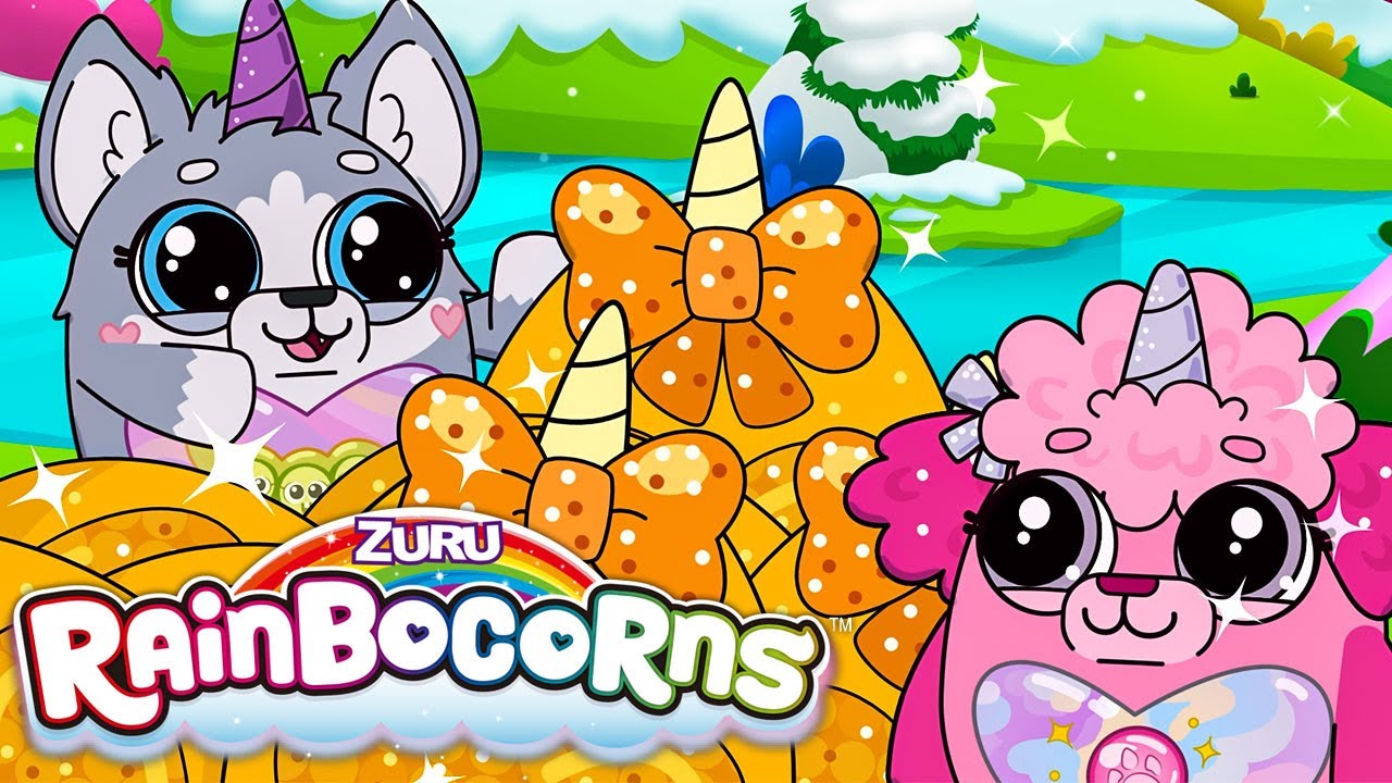 1 HOUR Of RAINBOCORNS | Naptime Nightmare! + More Story Compilation | Cartoons for Kids | ZURU