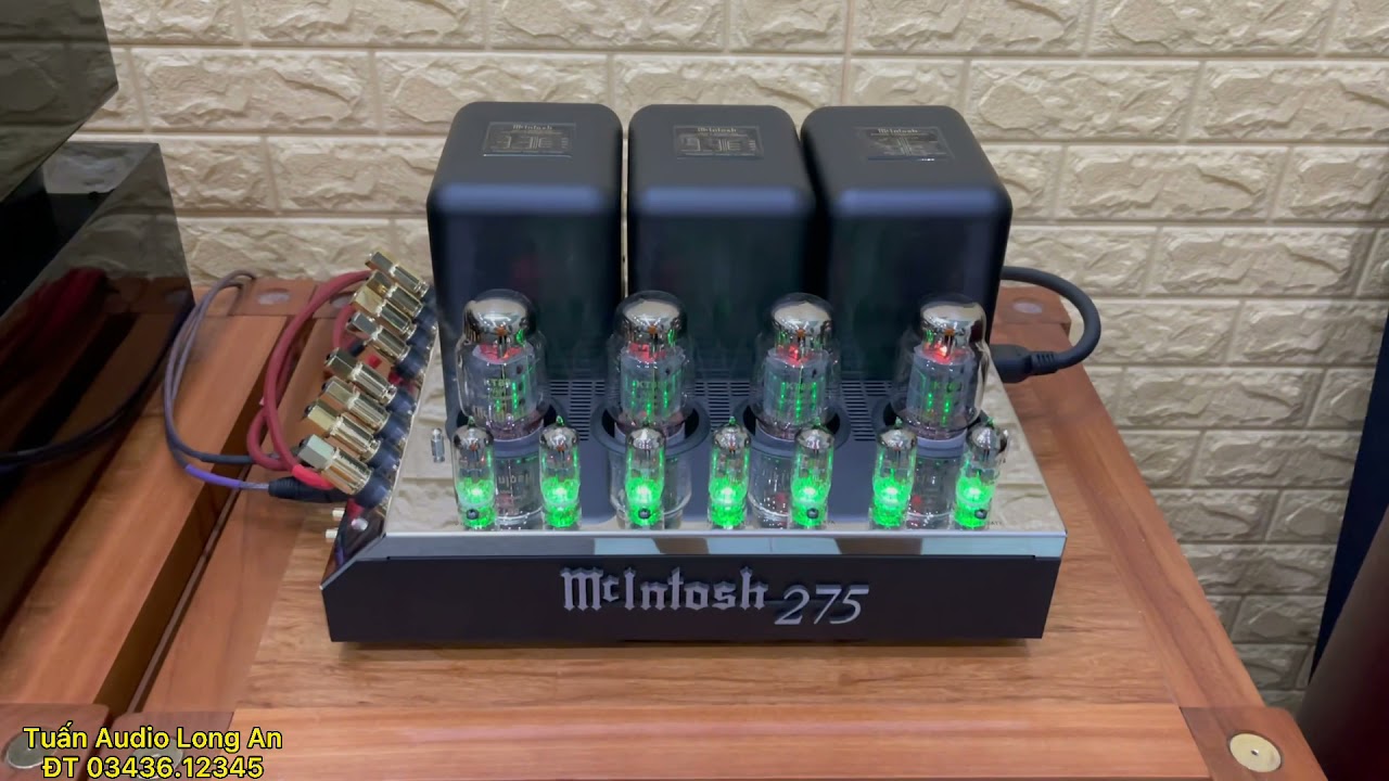 Mcintosh MC-275 VI + B&W 804 D3 . Tuyệt vời.