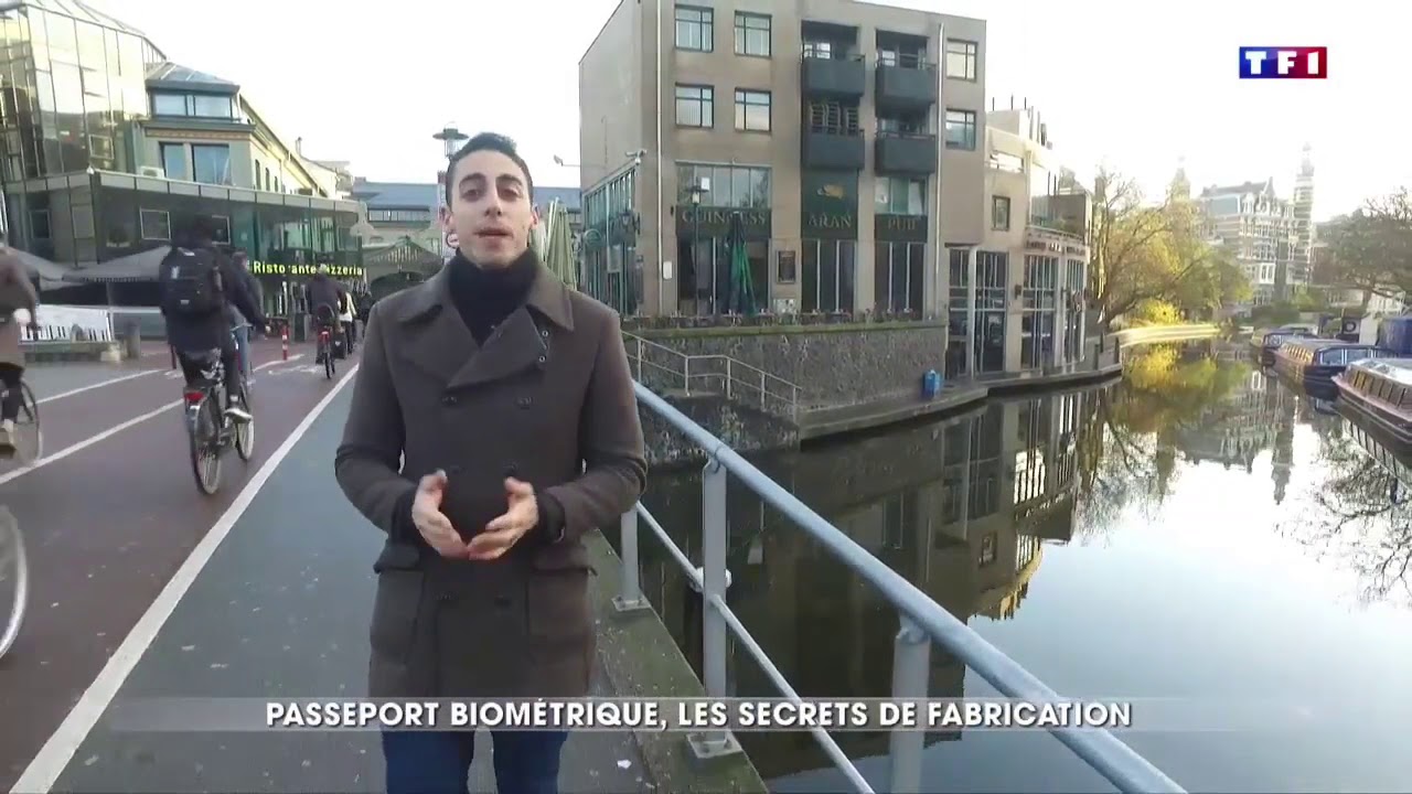 Reportage JT 20h TF1: les coulisses de la fabrication du passeport français
