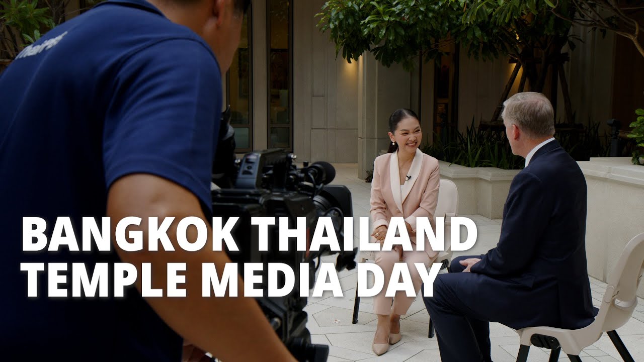 Bangkok Thailand Temple Media Day
