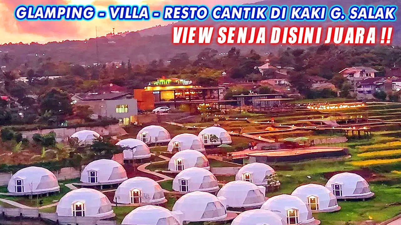 GLAMPING UNIK BOGOR || LENIRRA VILLA and RESTO || GLAMPING HITS CIJERUK BOGOR