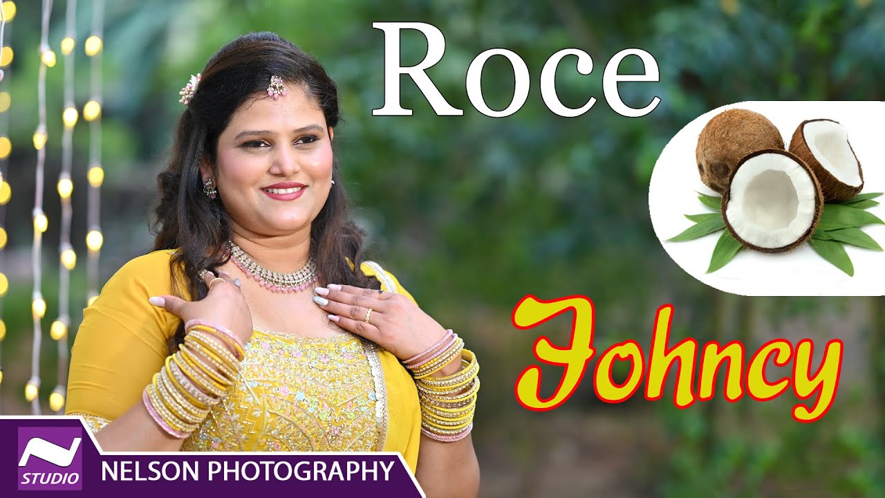 Roce of JOHNCY, A Traditional Ceremony for Mangalorean Bride. By #NelsonPhotographyMangalore