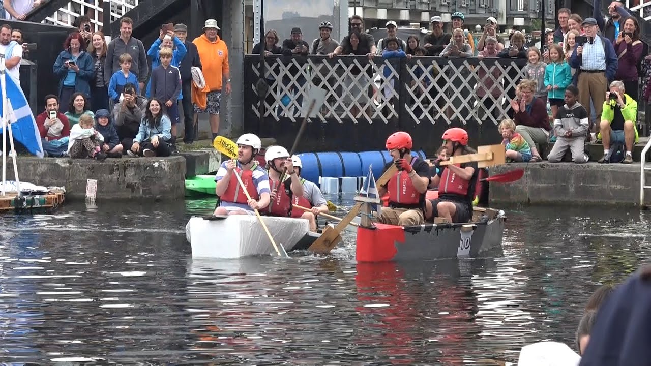 Edinburgh Canal Raft Race 2025