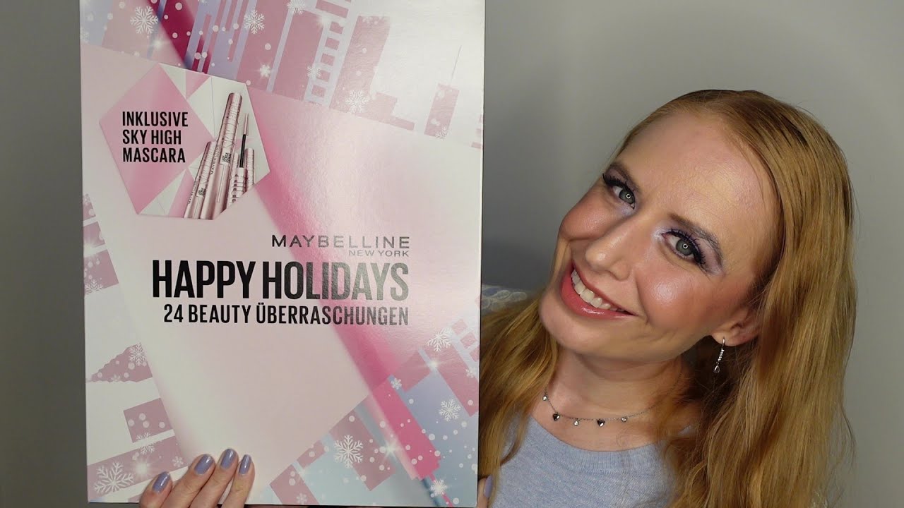 Der BESTE Drogerie-Adventskalender 2023 😊 | Maybelline 2023 | Unboxing | Julies Beautyinsel